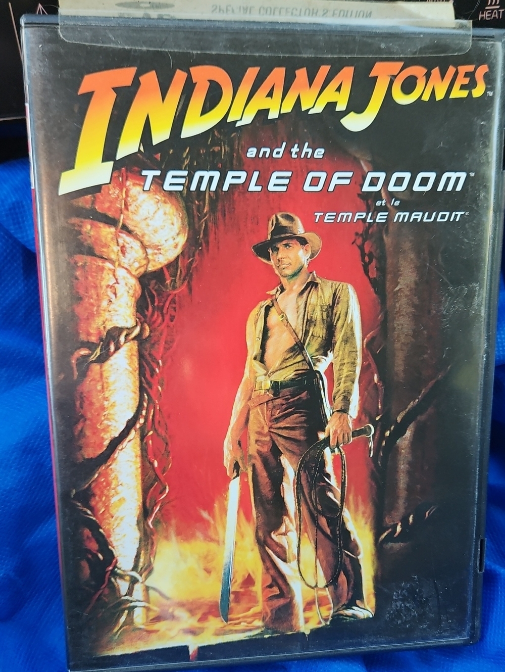 🌟3/$25🌟 Indiana Jones and the Temple of Doom DVD